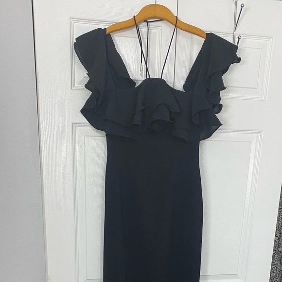 C/MEO collective immerse off the shoulder gown - Picture 2 of 8